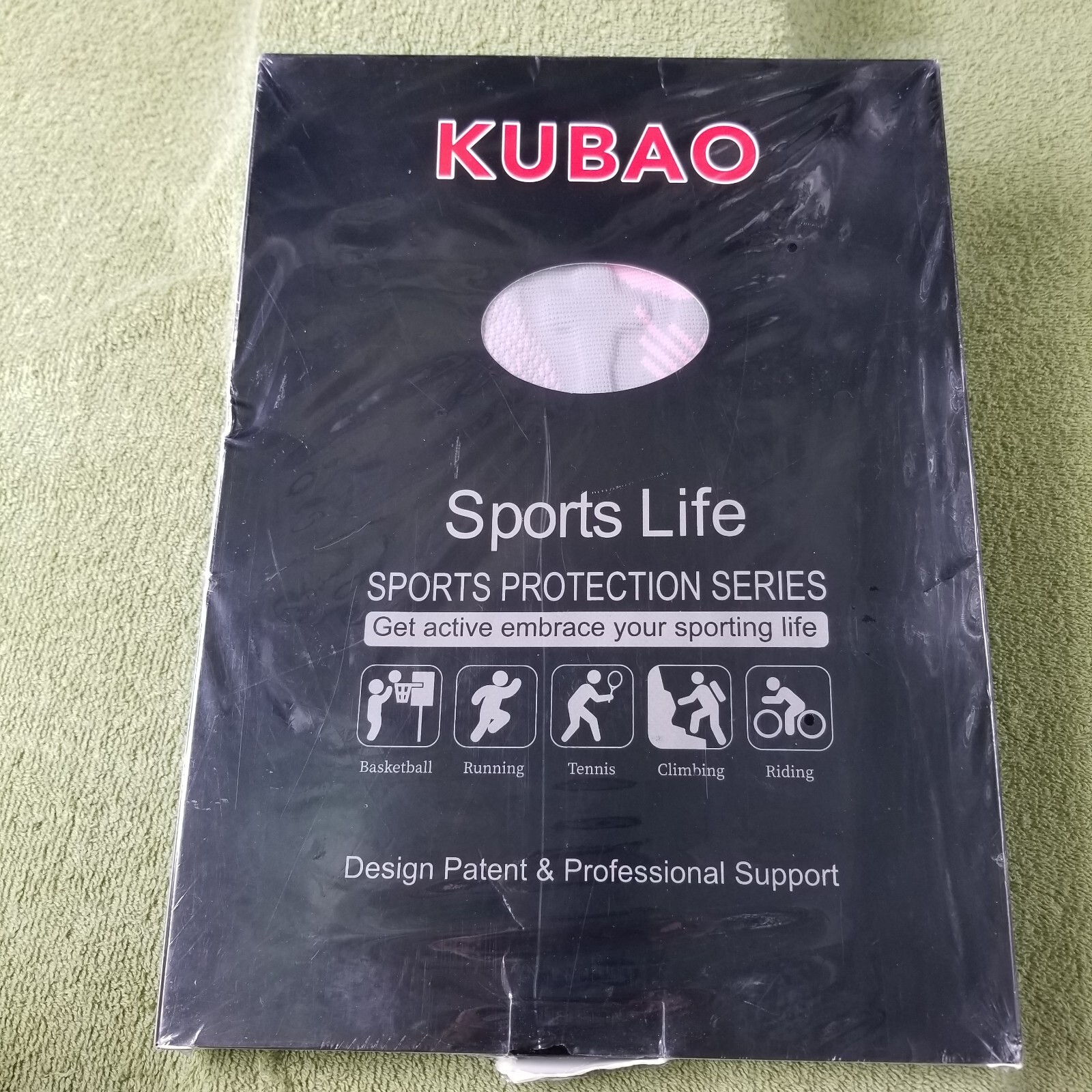 Kubao New Sports Life Youth Pink/Gray Knee Brace XL