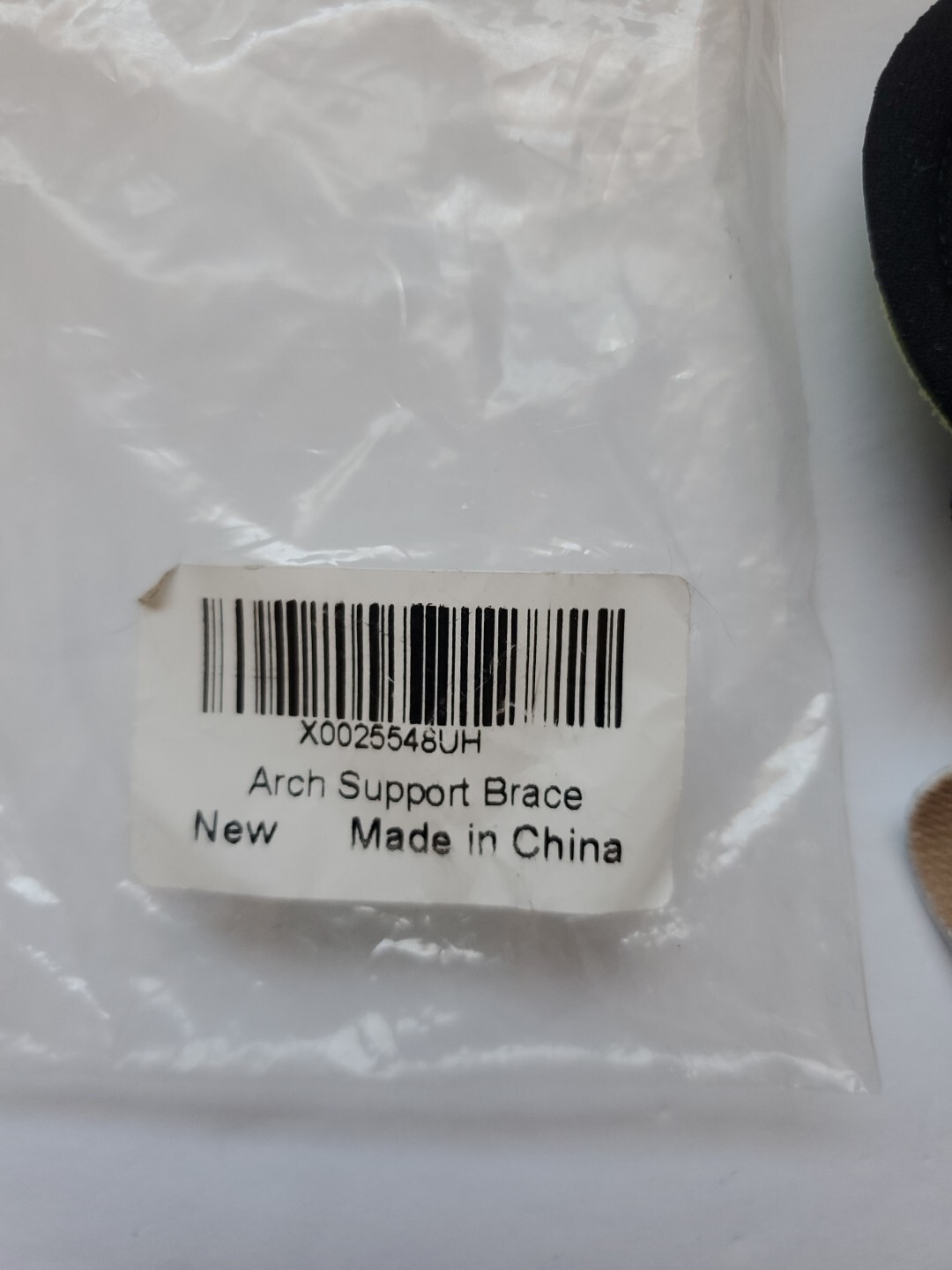 Foot Arch Support Slip On Brace 2 Pairs With Extra Cushion Stick On