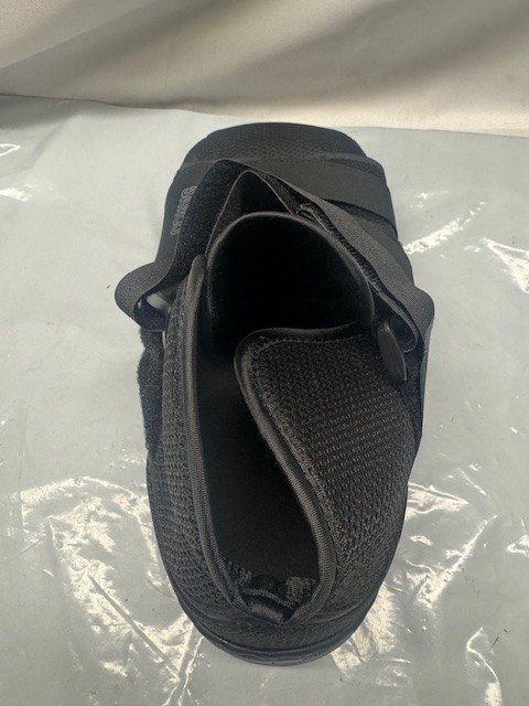 DARCO APB All-Purpose Boot SquareToe Post-Op Medical Shoe-Black LARGE-APQ3B *New