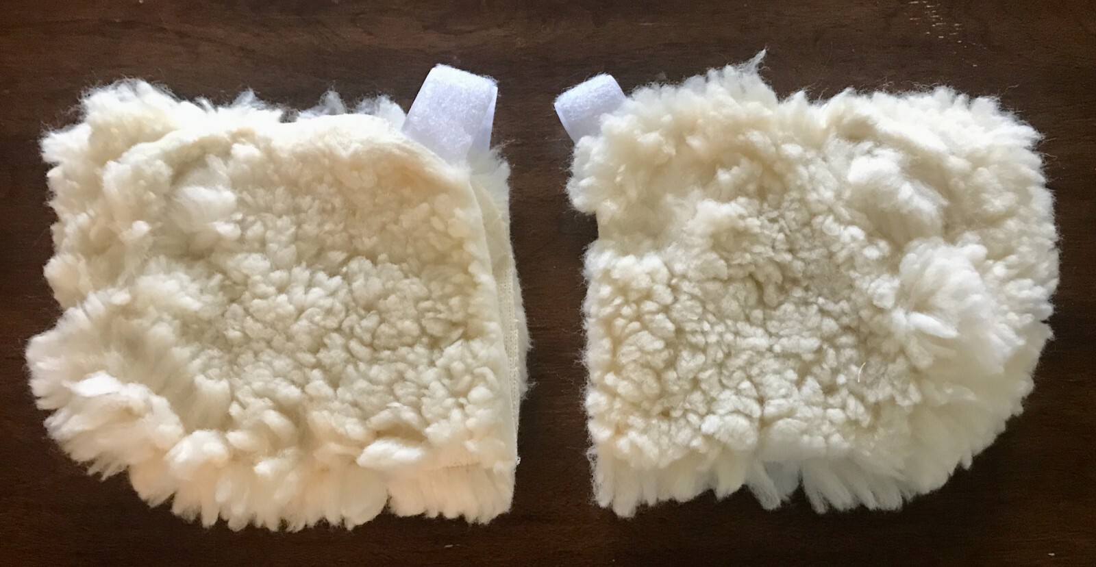 Heel Protectors w/Securing Strap NEW Essential Medical Supply Sheepette Synthet.