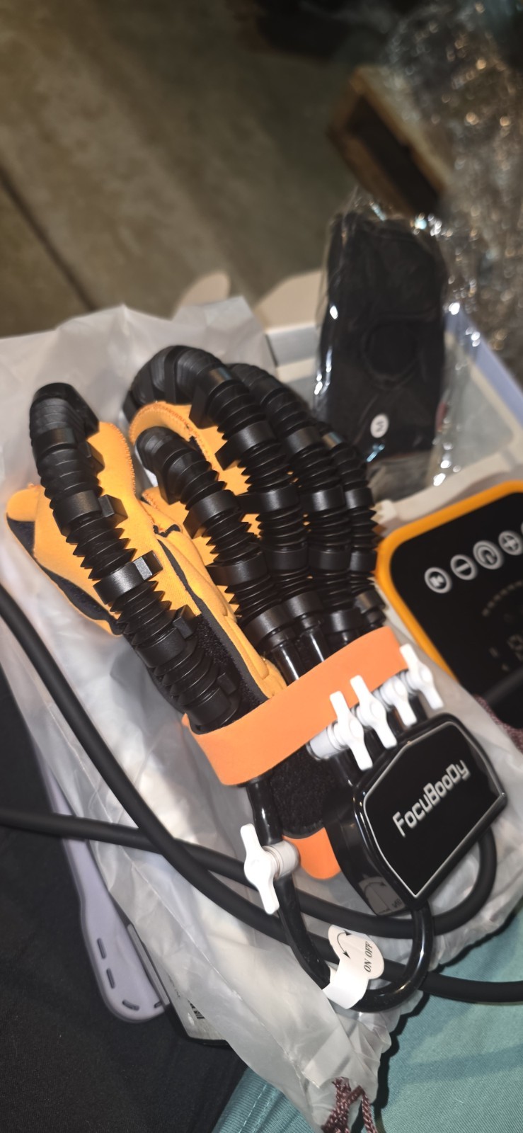 Rehabilitation Robot Gloves Equipment For Stroke Recovery, Hand Strength…