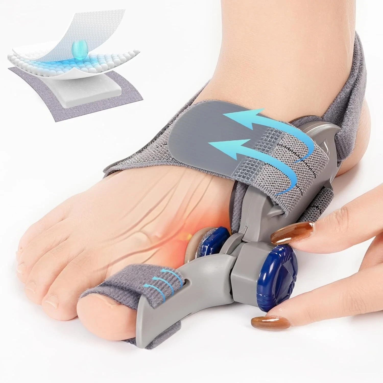 New Upgrade Treatmedy Bunion Corrector for Women & Men, Adjustable Bunion Fix Sp