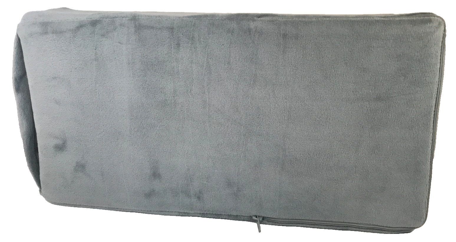 Arm Elevation Pillow 2 Pockets Soft Ergonomic Gray Wedge Support for Elbow Rest