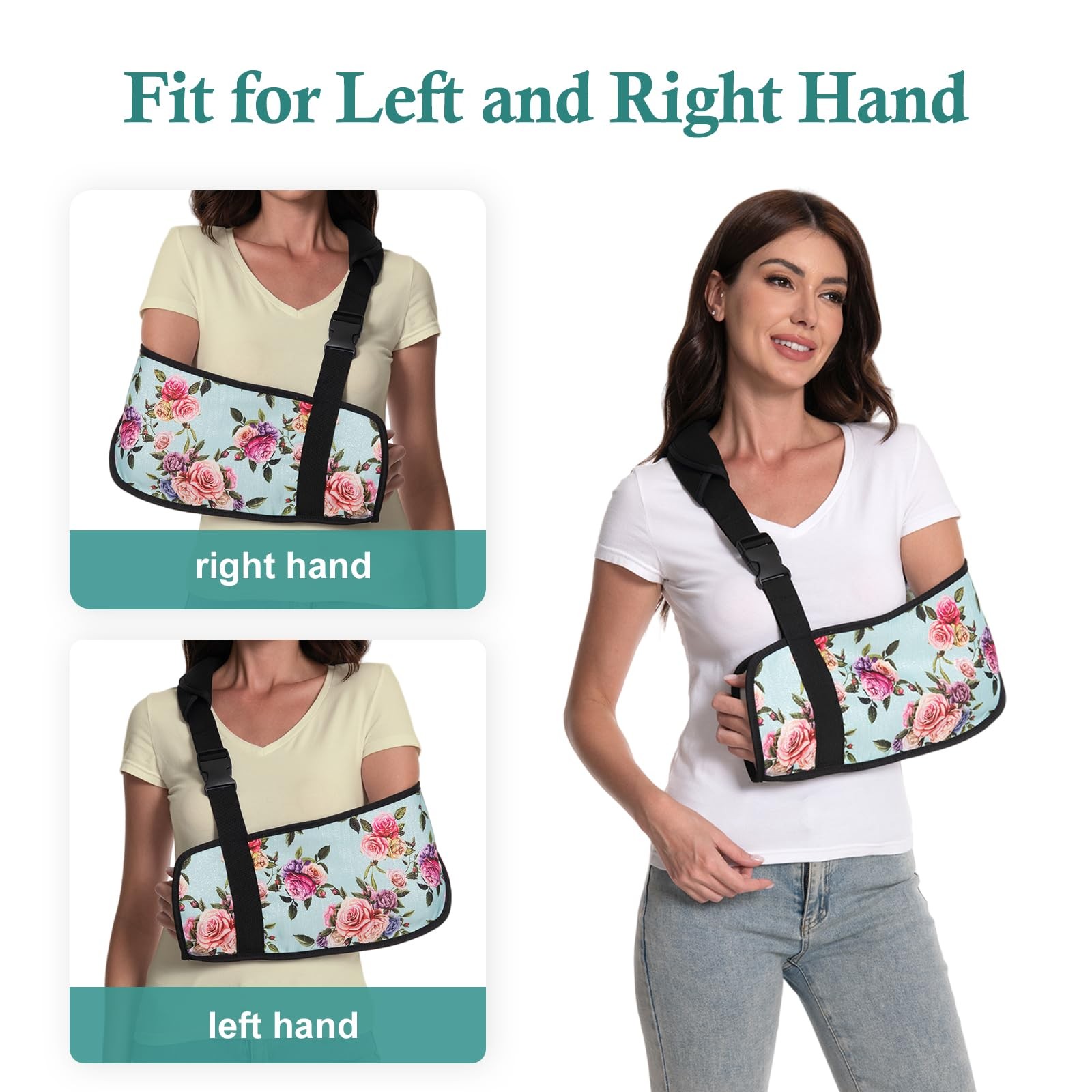 Arm Sling for Broken Arm Torn Rotator Cuff Shoulder Elbow Wrist injury Printe…