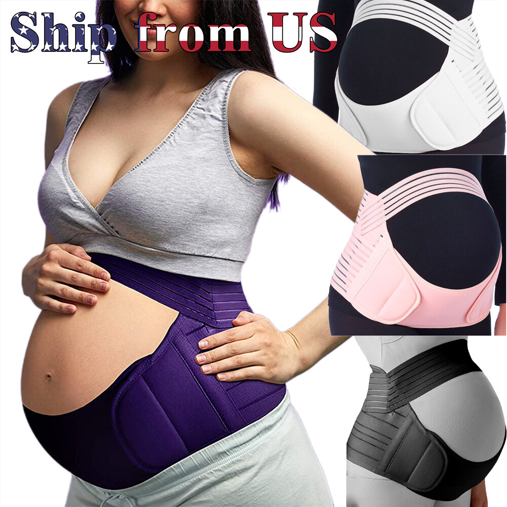 Maternity Belt Pregnancy Belly Band Waist Abdominal Recovery Back Support Brace