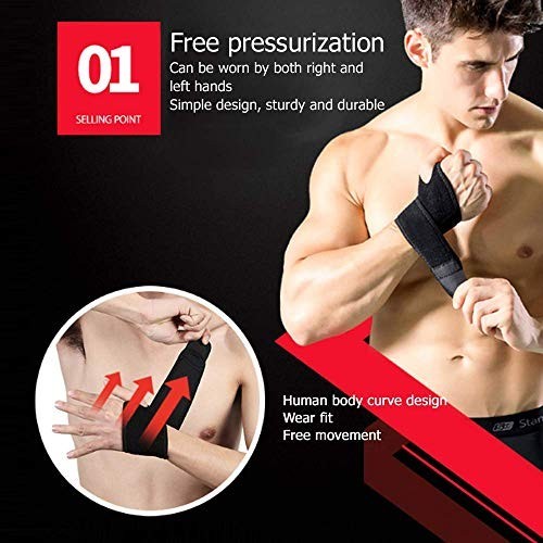 Neoprene Wrist Support Brace Sports Training Adjustable Hand Protector Wraps