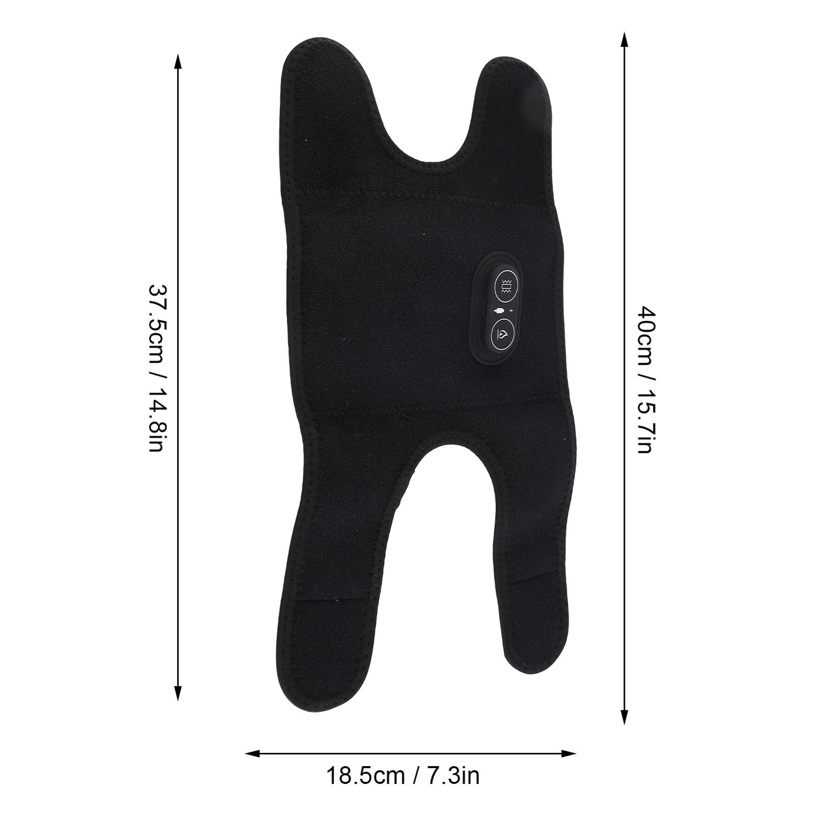 Heated Elbow Brace Adjustable Hot Compress Vibration Elbow Wrap Pad WT