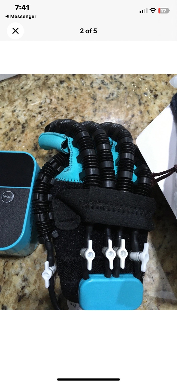 Rehabilitation Robot Gloves Hand Stroke Recovery Equipment For Right Hand