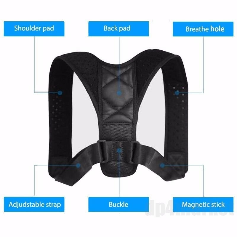 Elastic Posture Corrector Correction For Women /Men Brace Belt Back Should Top