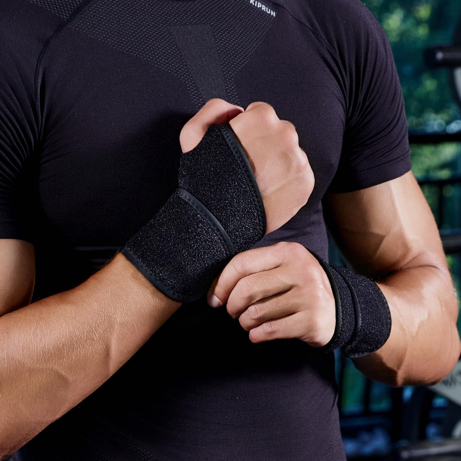 2 Pack Wrist Brace Wraps – Carpal Tunnel Support for Pain, Arthritis Relief