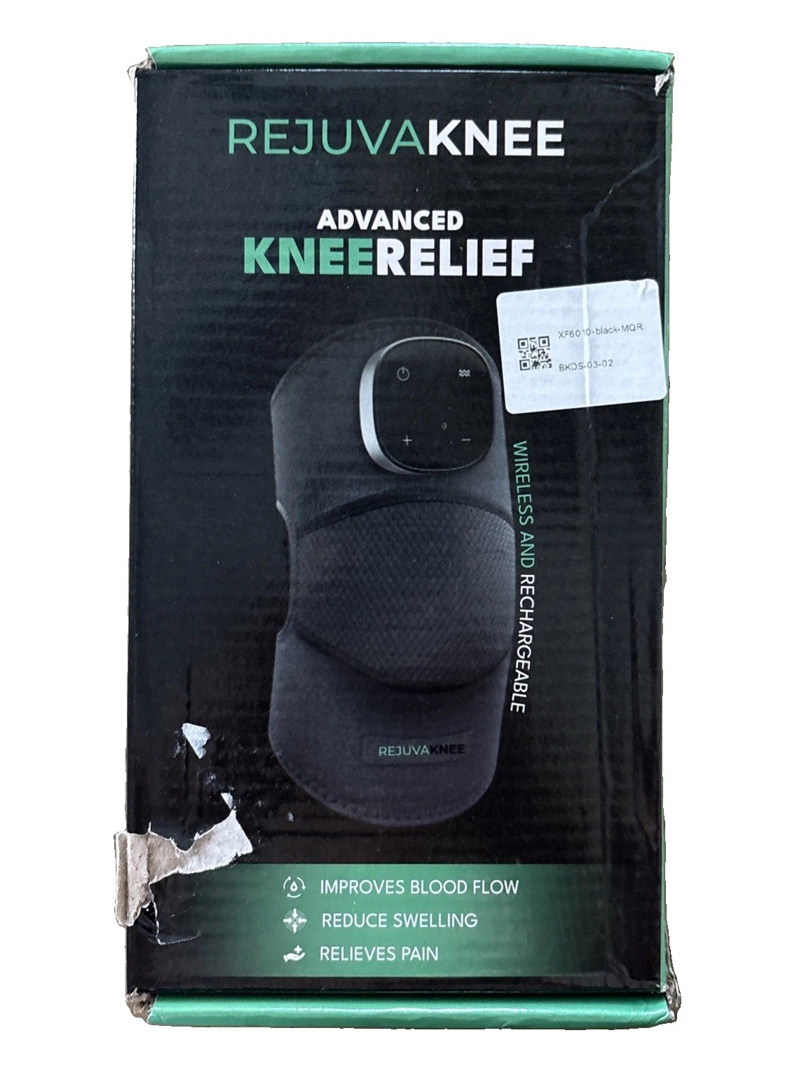 Rejuvaknee Advanced Knee Relief Kneepad Wireless And Rechargeable FREE SHIPPING