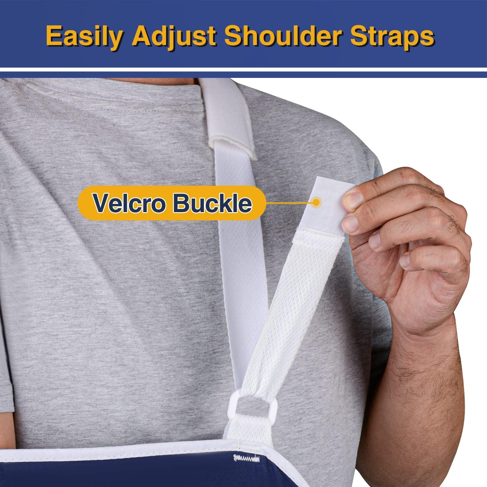 Arm Sling Shoulder Elbow Wrist Injuries Lightweight Breathable Large Adult