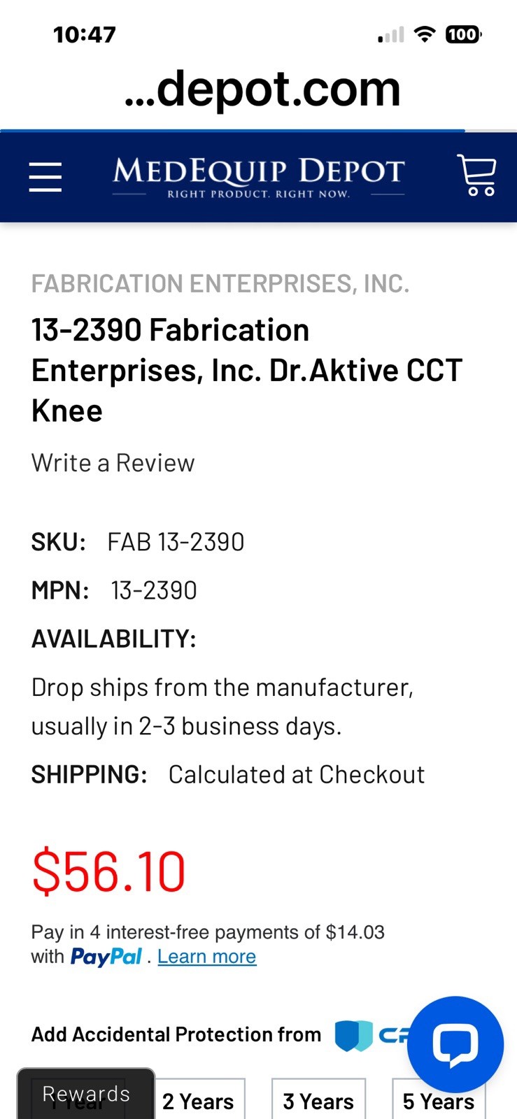 Dr Aktive CCT Knee