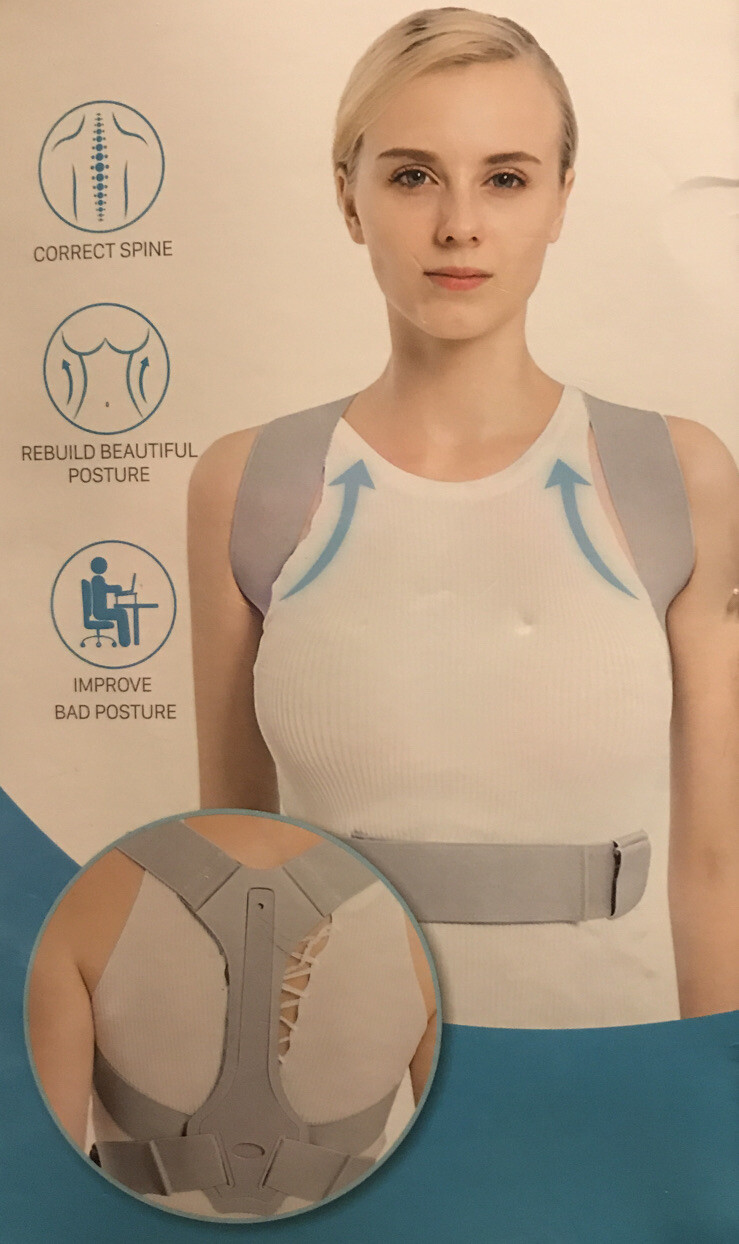 Posture Corrector, Back Brace, Correct Spine, XL, NEW