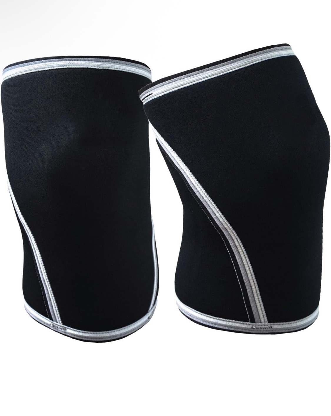 Pair Knee Support Sleeve for Gym CrossFit Squats Weight lifting Powerlifting 7mm
