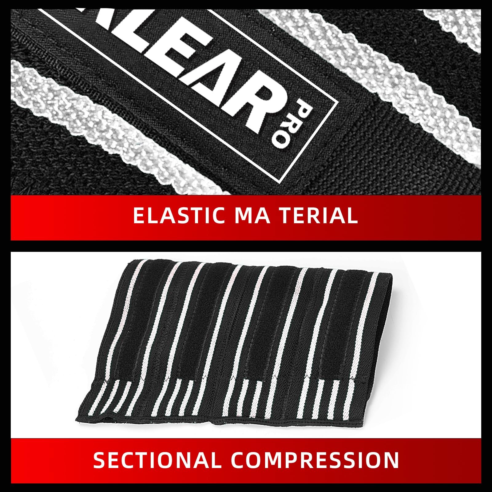 MANUEKLEAR Elbow Sleeves for Weightlifting, Adjustable Elbow Wraps for Weight…