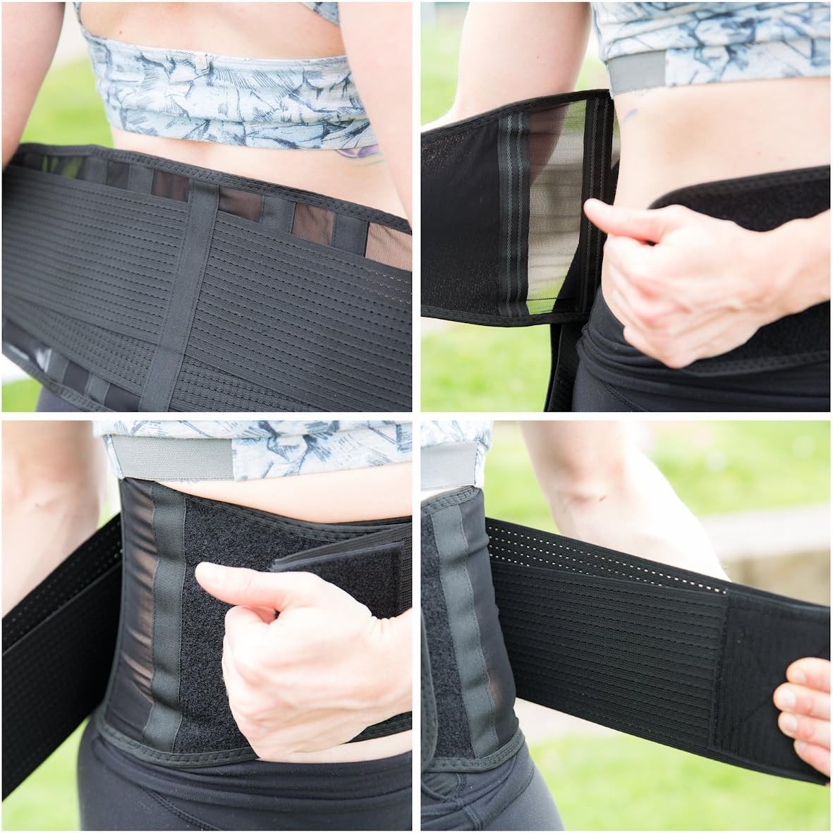 ComfyMed Breathable Mesh Back Brace CM-SB01 (LGE 38″ to 50″) LGE 38″ to 50″