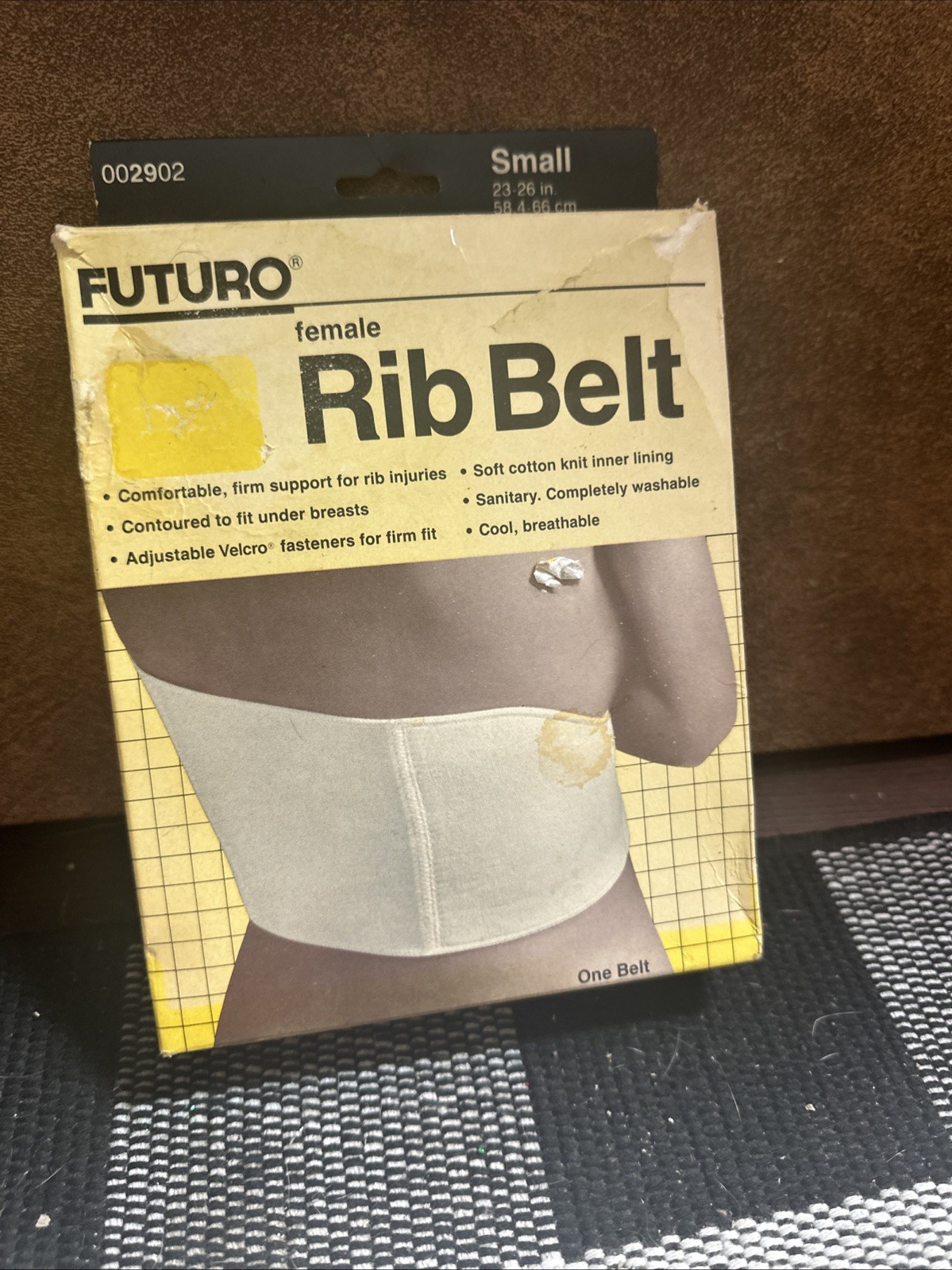 Vtg 1983 FUTURO Female Rib Belt #002902~ S NIB~Support For Rib Cage Injury