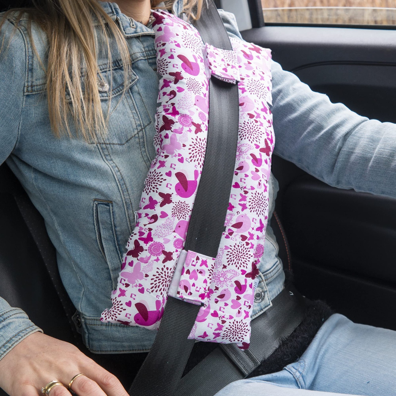 Mastectomy & Heart Surgery Pillow, Chemo Recovery Seatbelt Cushion, C-section &