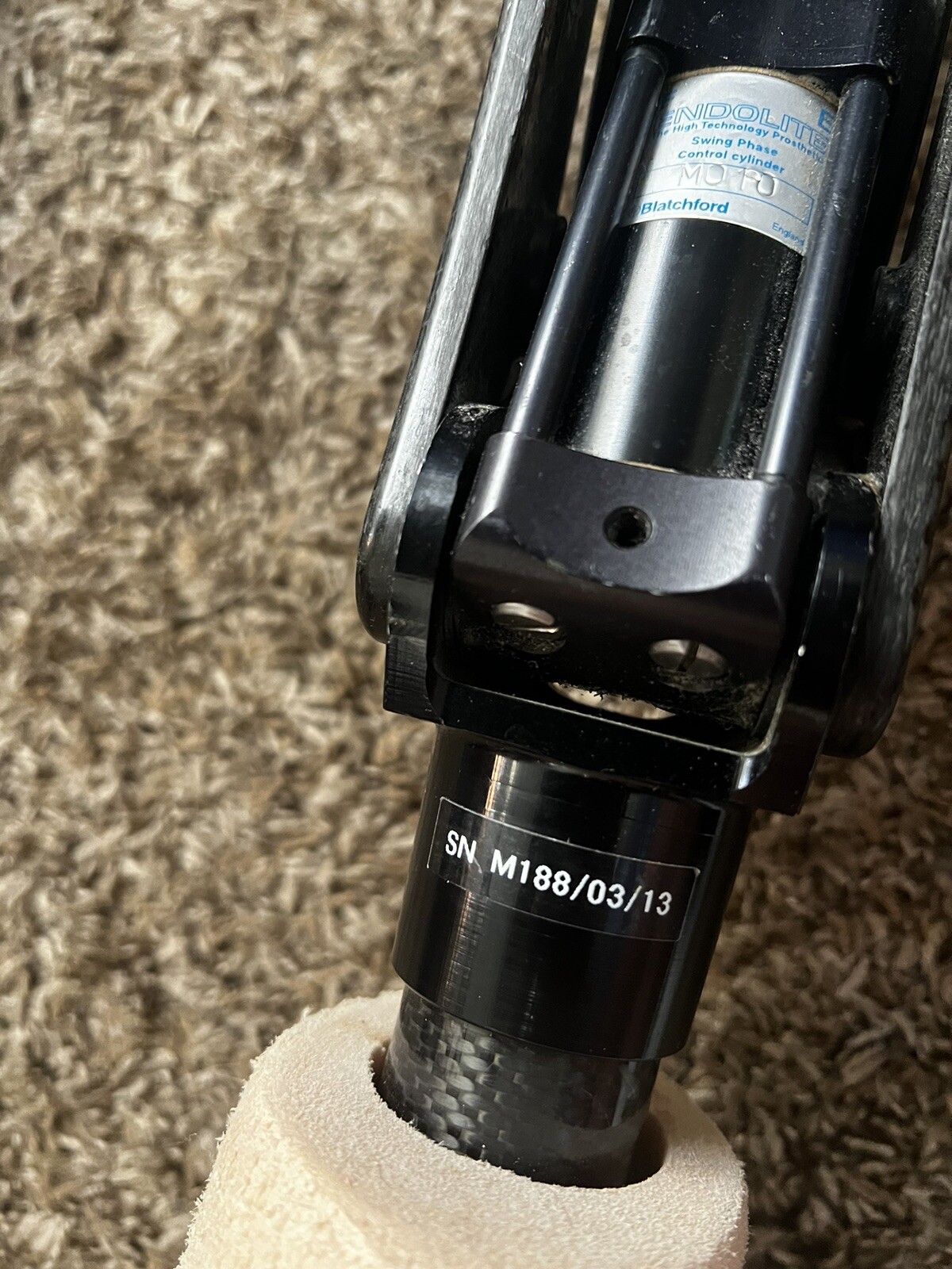 Endolite Prosthetic Above Knee Limb With Insert – Swing Phase Control Cylinder