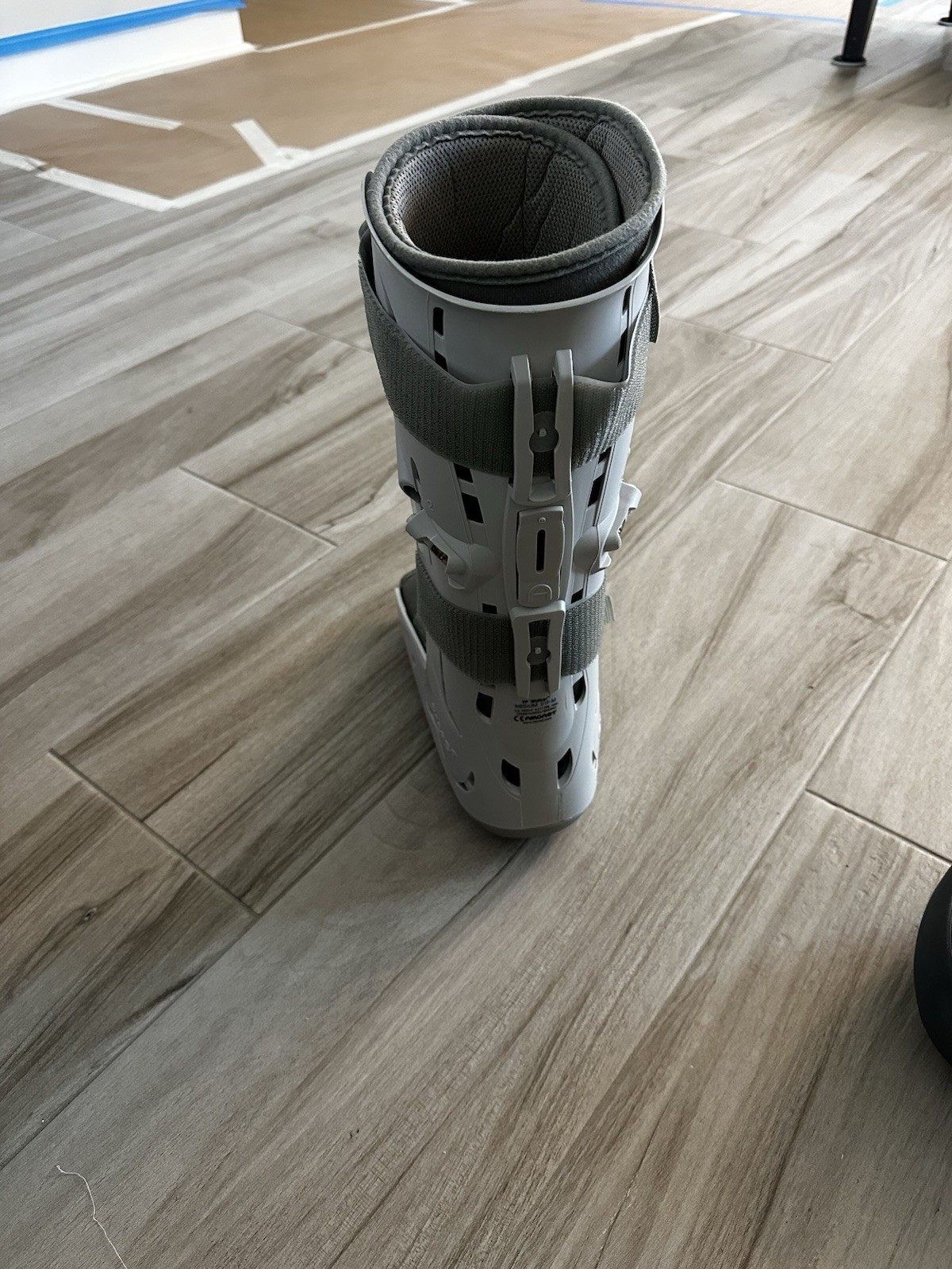Aircast FP Walker Walking Boot Medium 01F-M Gray/White Adjustable Brace