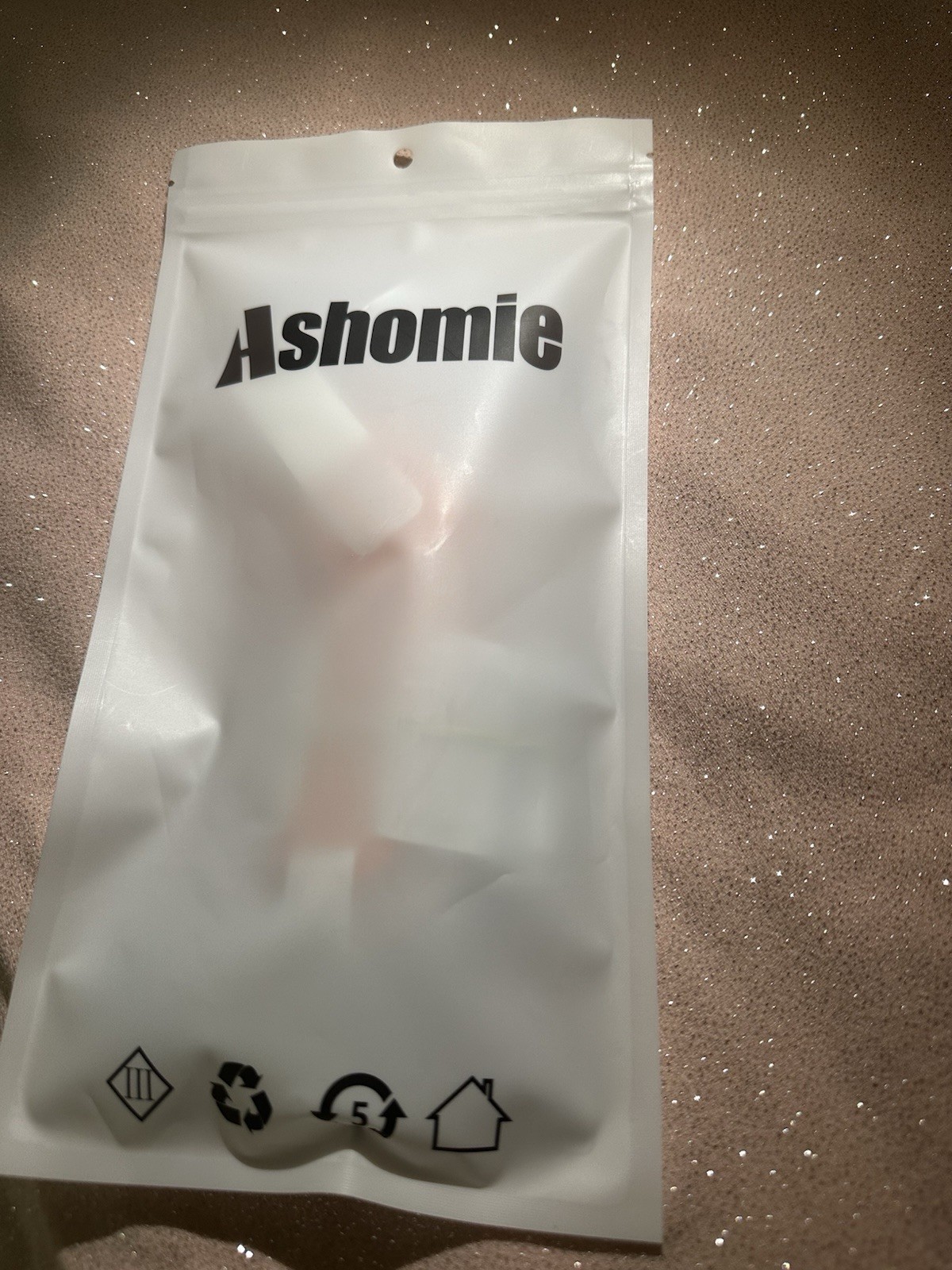 Ashomie Adjustable Toe Corrector Orthopedic Brace for Toe Alignment White Pink