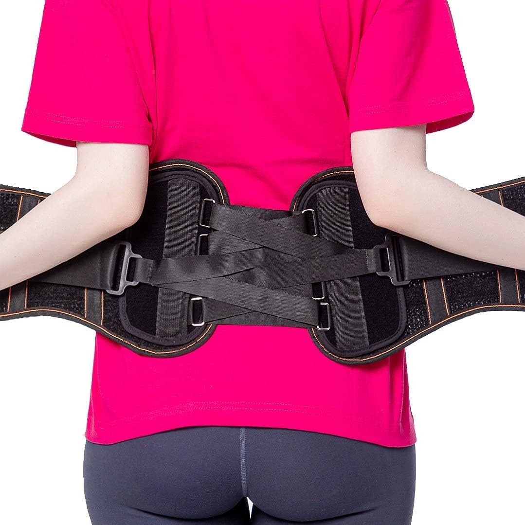 Lower Back Brace Pain Relief with Pulley System – Lumbar Support Belt for Wom…