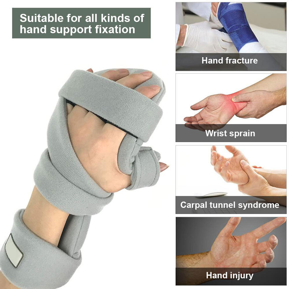 USA Stock Adjustable Resting Hand Splint Stroke Hand Splint for Sprain Men Women
