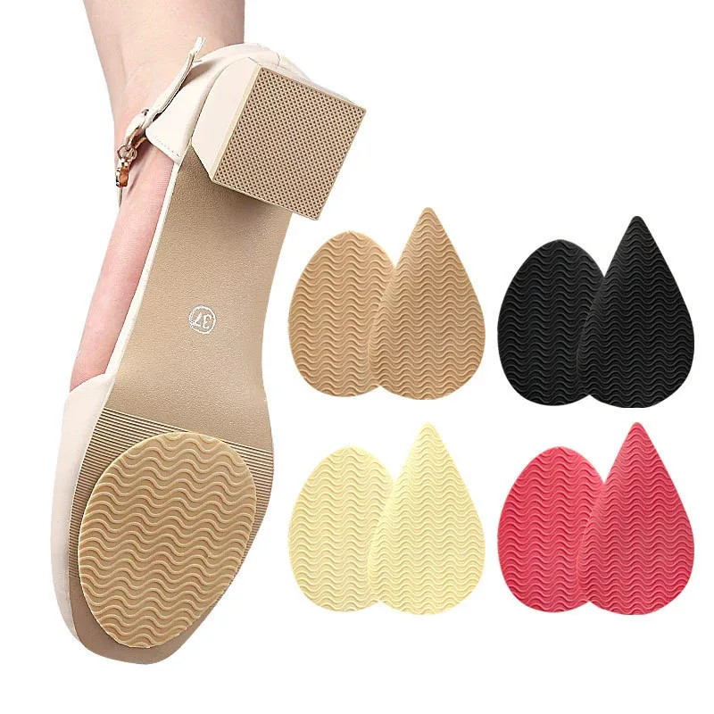 Wear-Resistant Non-Slip Shoes Mat Self-Adhesive Forefoot High Heels Sticker High