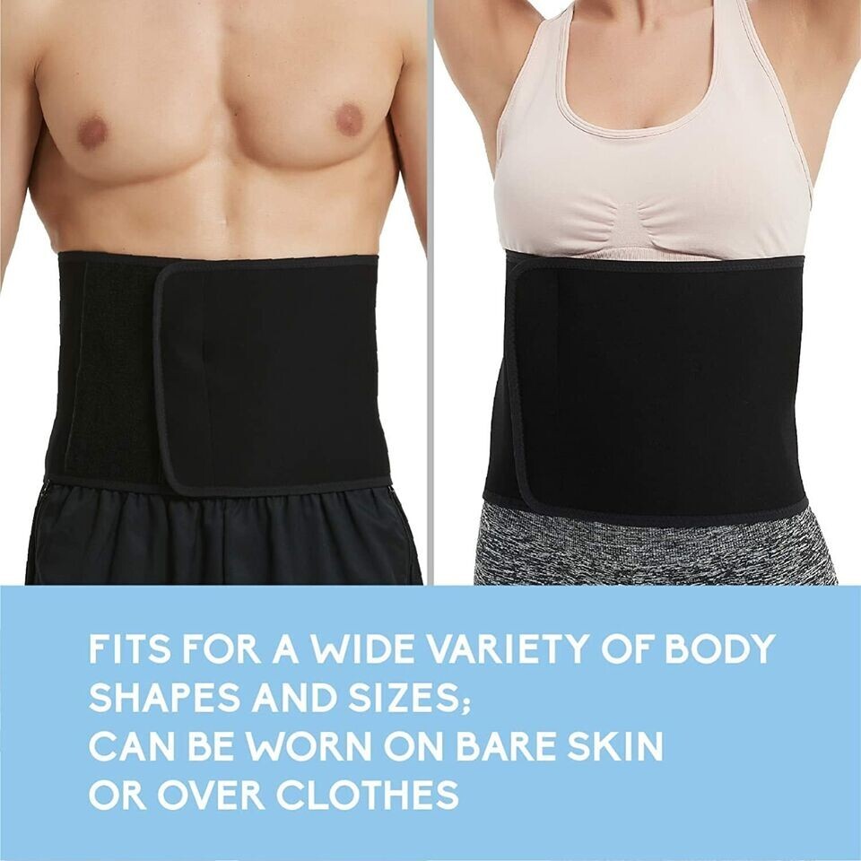 Abdominal binder Lower Back Support Belt Brace for Breathable, Pain Relief
