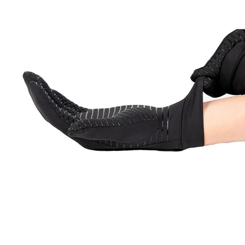 Copper Arthritis Compression Gloves Hand Support Pain Relief Joint Self Care