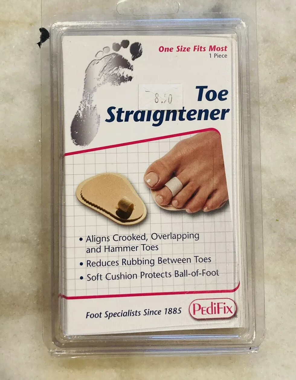 PediFix Double Toe Straightener One Size Fits All 1 Ea