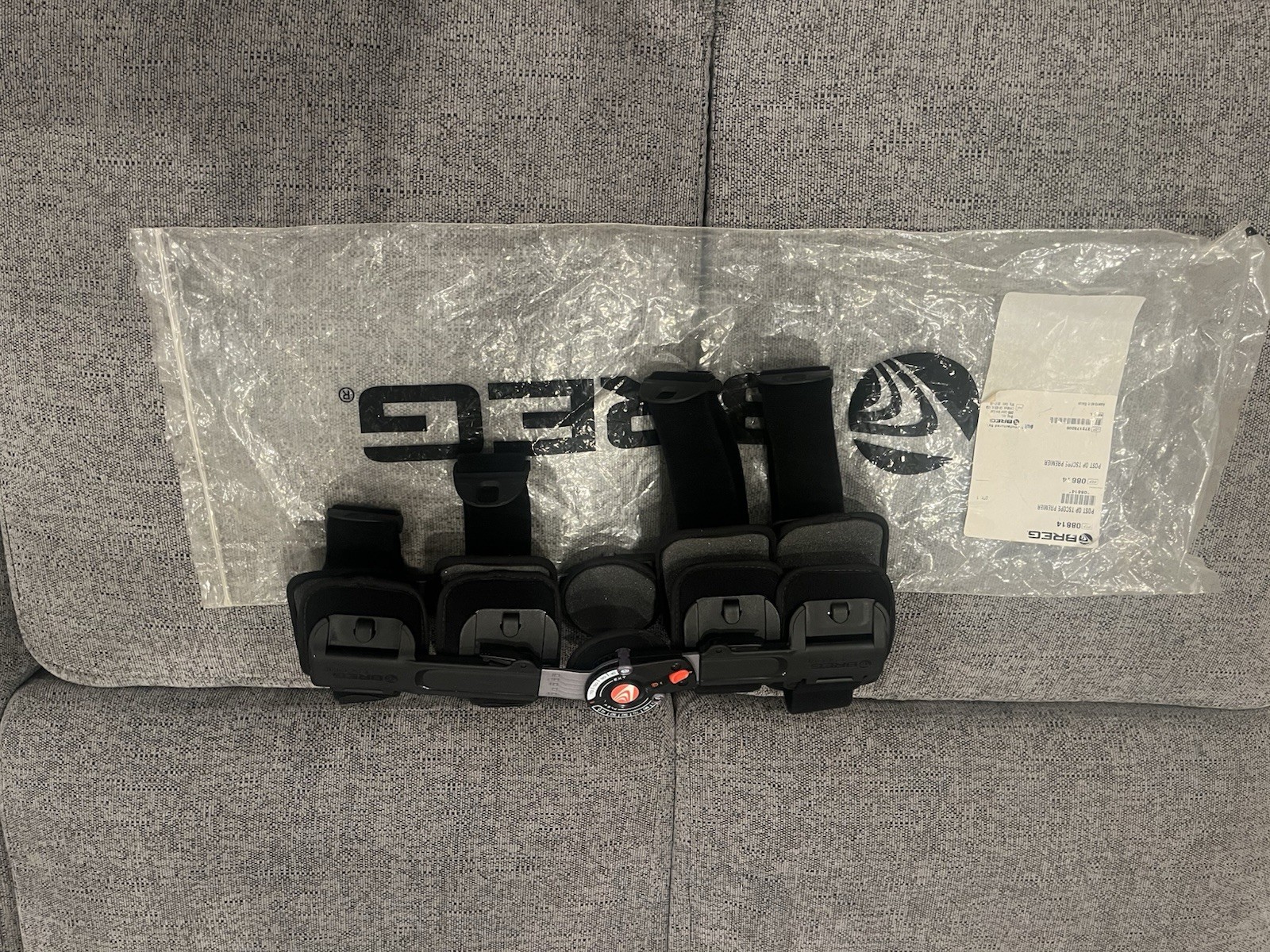 Breg T-Scope Premier Post Op Knee Brace – Black (08814)