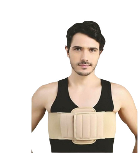 Rib Chest Support Brace Breathable Dislocated Ribs Protection Postoperation Belt