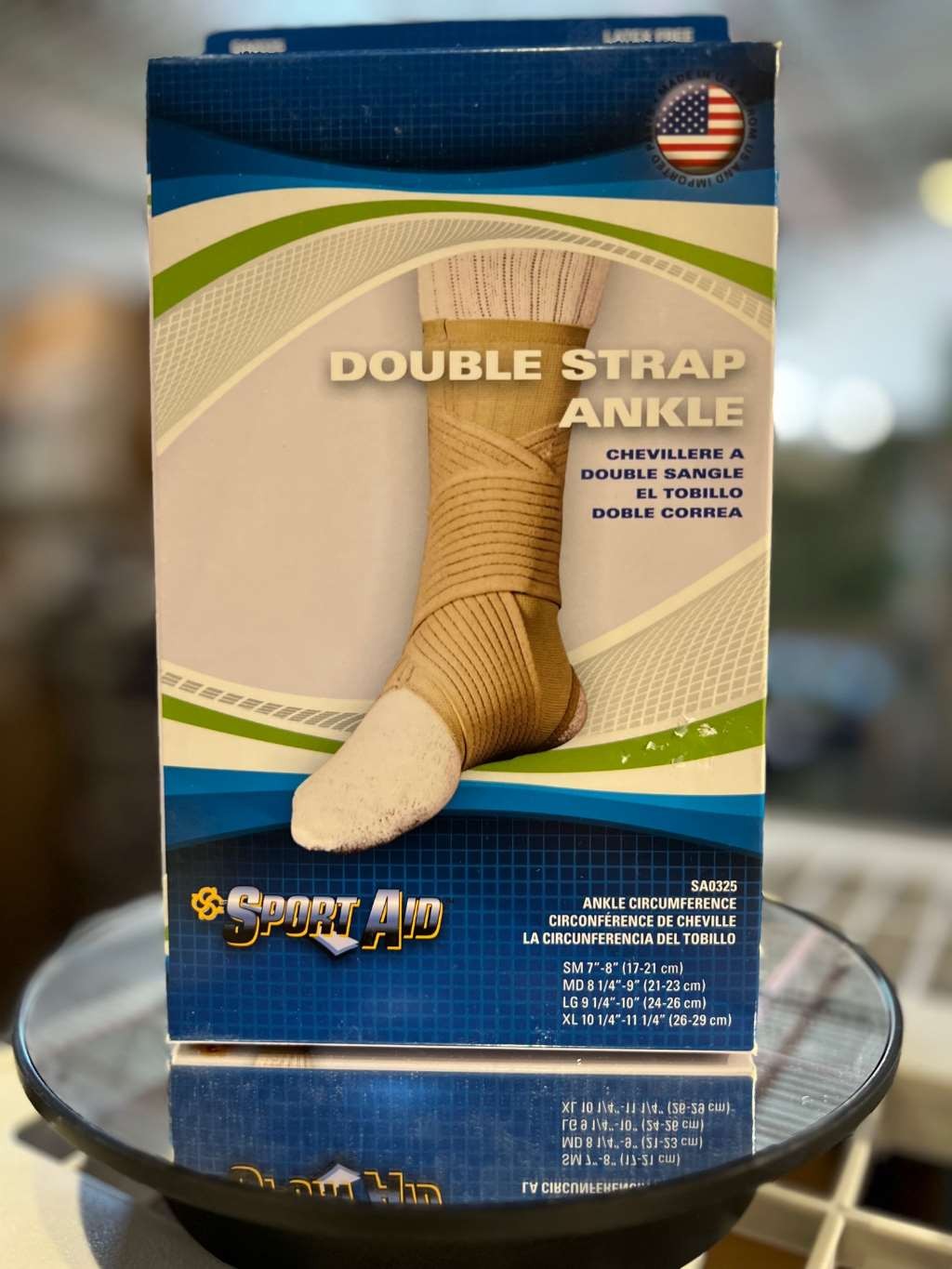 Sport Aid Double Strap Ankle X-Large (10.25-11.25″ Ankle Circ.)