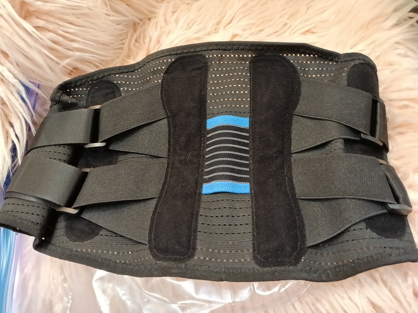 Fit Geno Back Brace Posture Corrector for Women and Men Size Medium