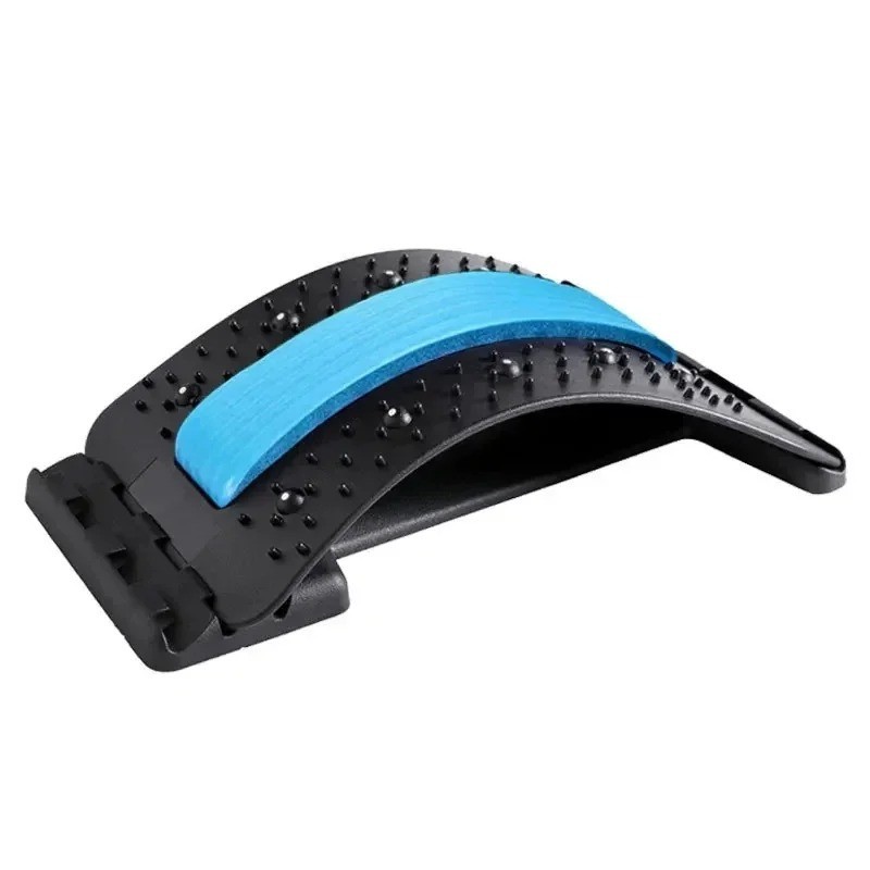 Back Stretcher Spine Board Pain Relief Lumbar Support Corrector Adjustable Ortho