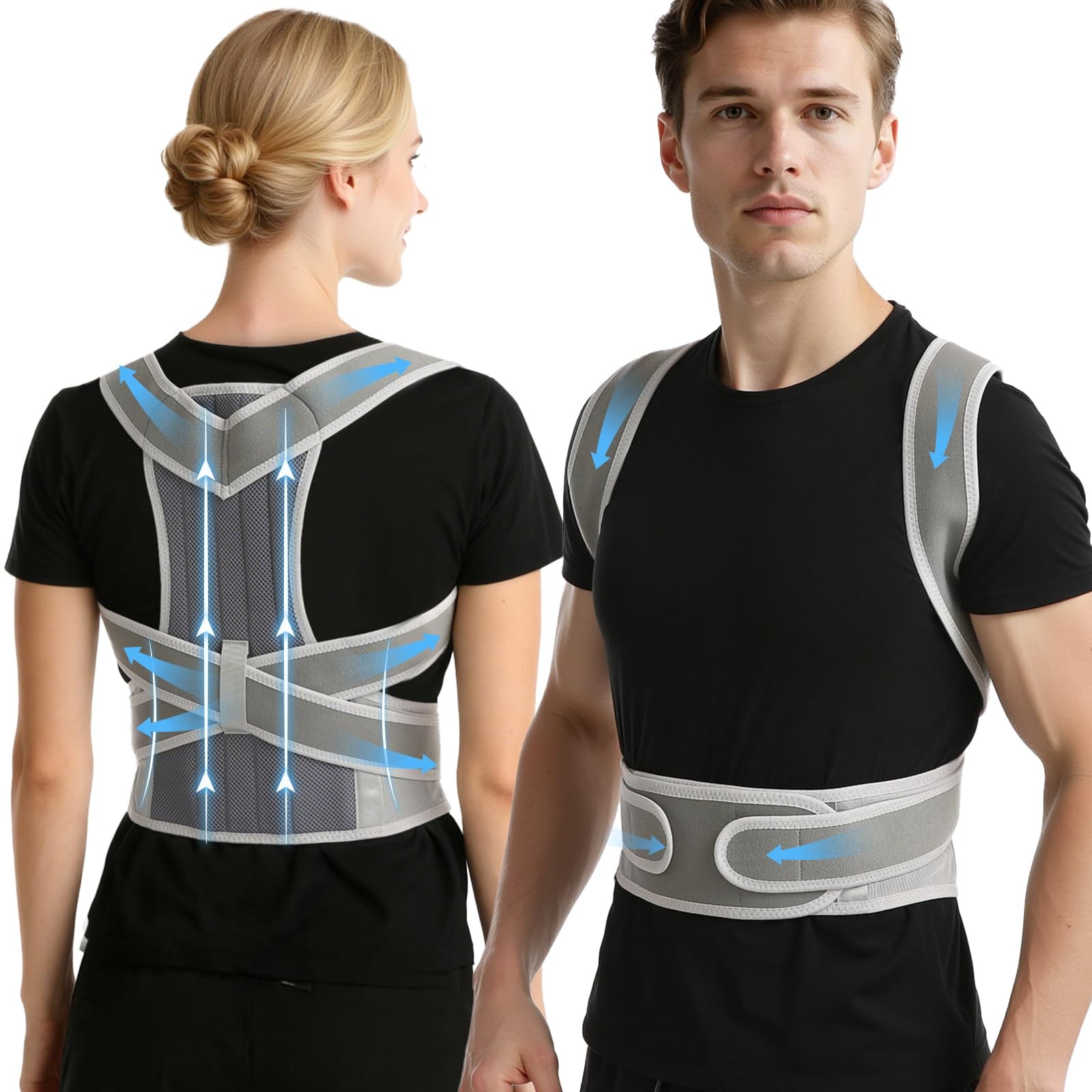 Posture Corrector, Back Posture Corrector for Men and , Adjustable Shoulder B…