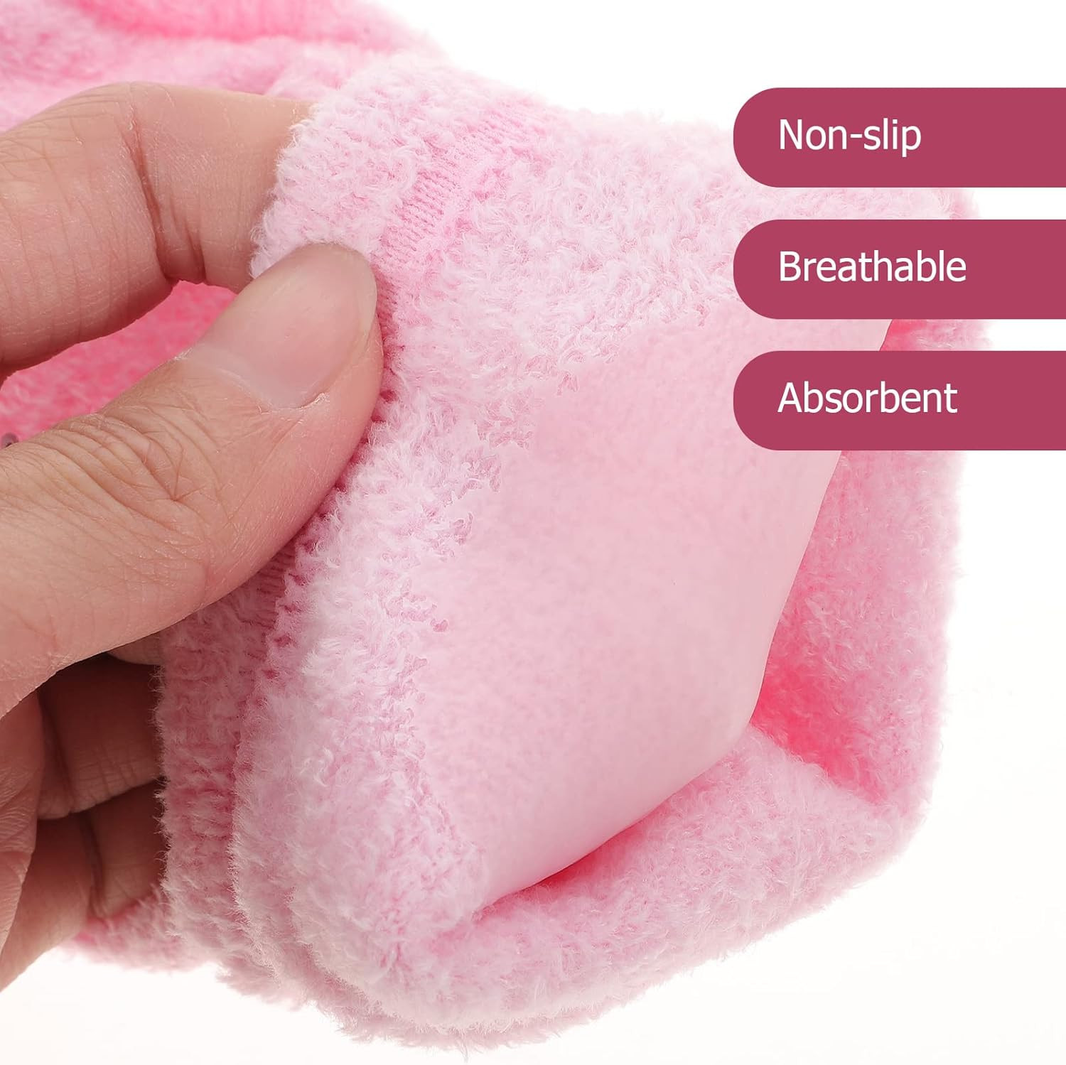 Healifty Gel Elbow Moisturizing Sleeves for Women Soft Elbow Cover Pads for Dry