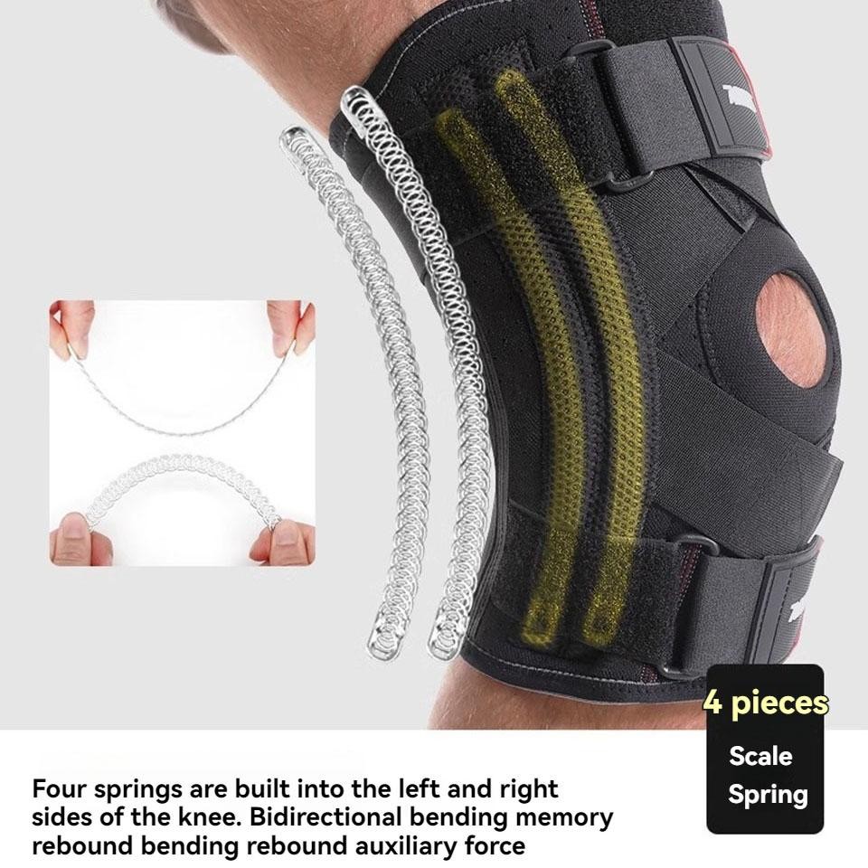Aolikes 1pcs Knee Brace Knee Support Non Slip Shock Absorption Compression Knee