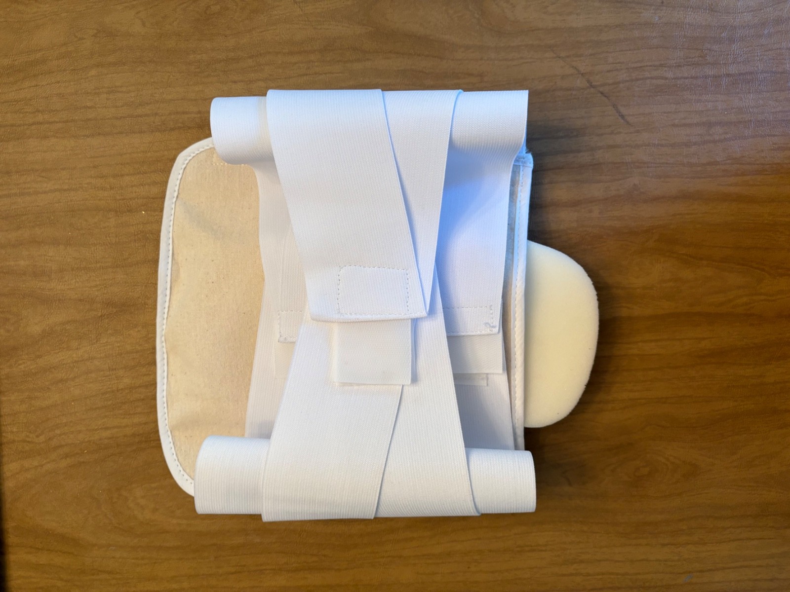 ALEX orthopedic back brace with foam insert for comfort