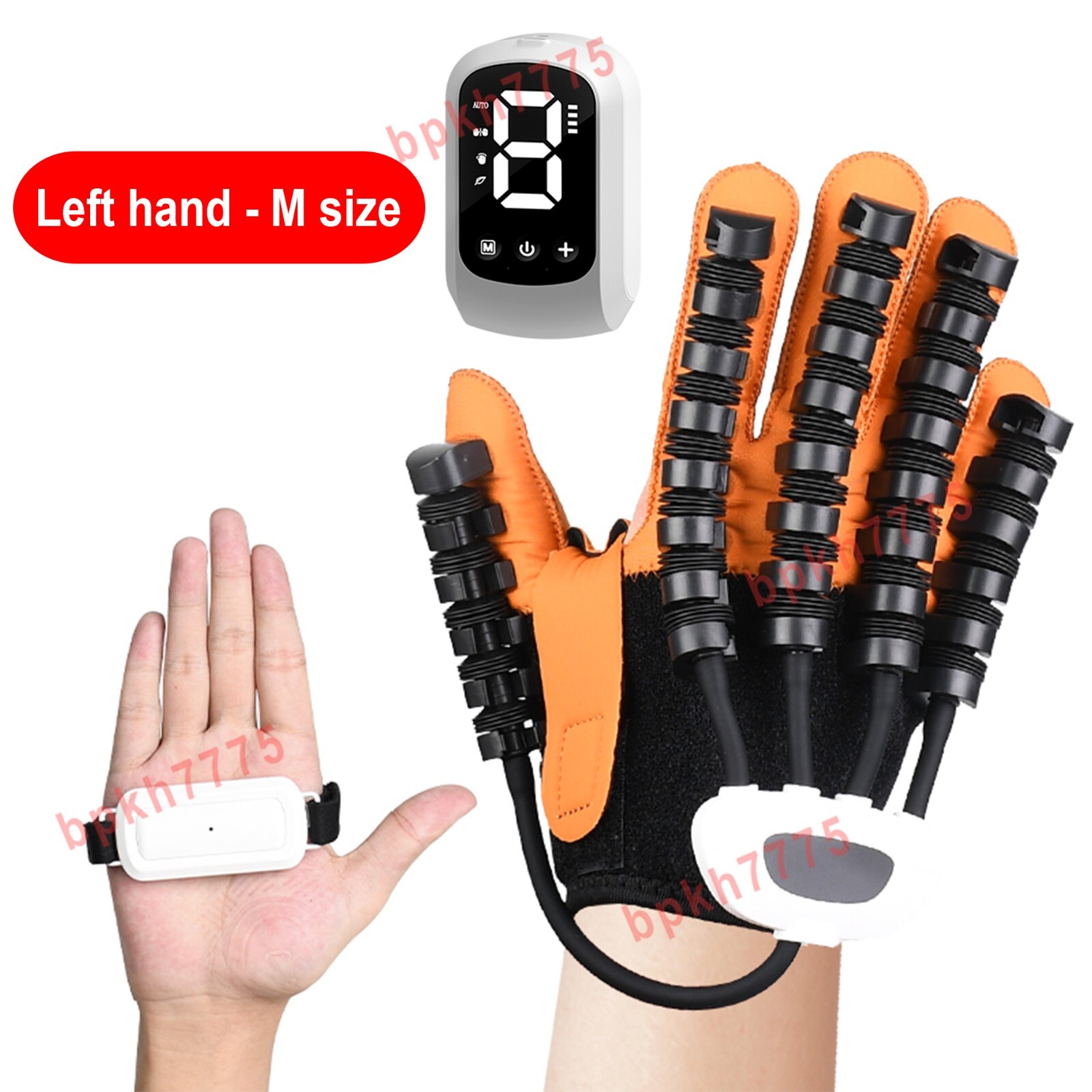 Newly upgraded rehabilitation robot gloves with stroke hemiplegia hand massage