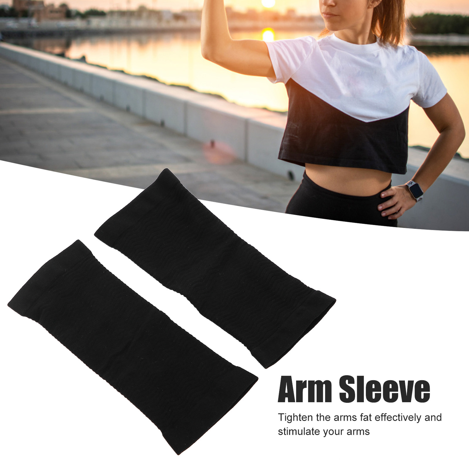 Arm Slimming Shaper Wrap Upper Arm Compression Sleeve Arms Weight Loss Shaper