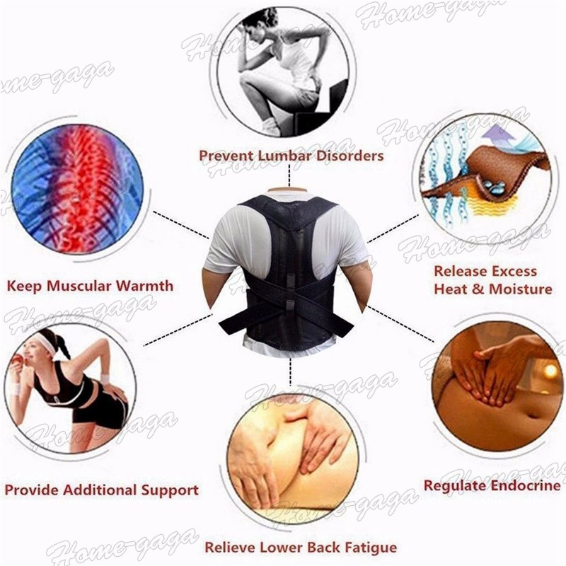 Back Support Kyphosis Posture Corrector Back Brace For Hunched Back Women Men