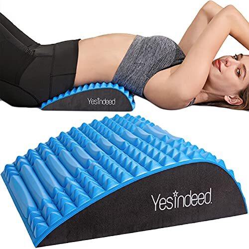 Back Stretcher Pillow – Dr. Approved For Back Pain Relief, Lumbar Support, Herni