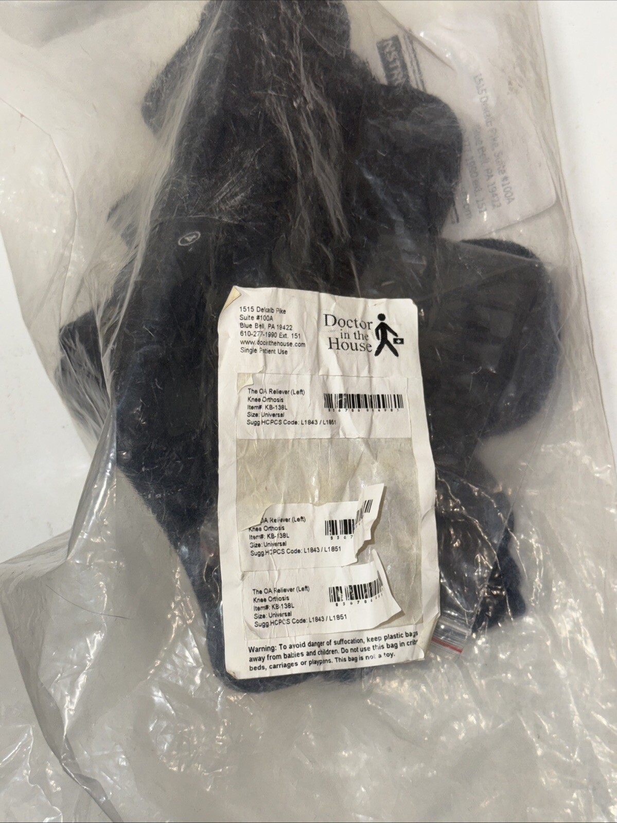 Dr Medical KB-138L The OA Reliever Universal Knee Brace Support – Left