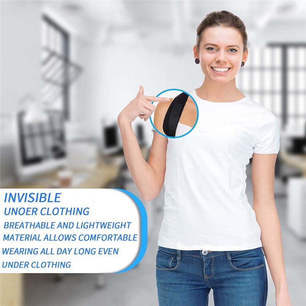 Posture Corrector Adjustable Back Brace Shoulder Support Clavicle Belt Men Women