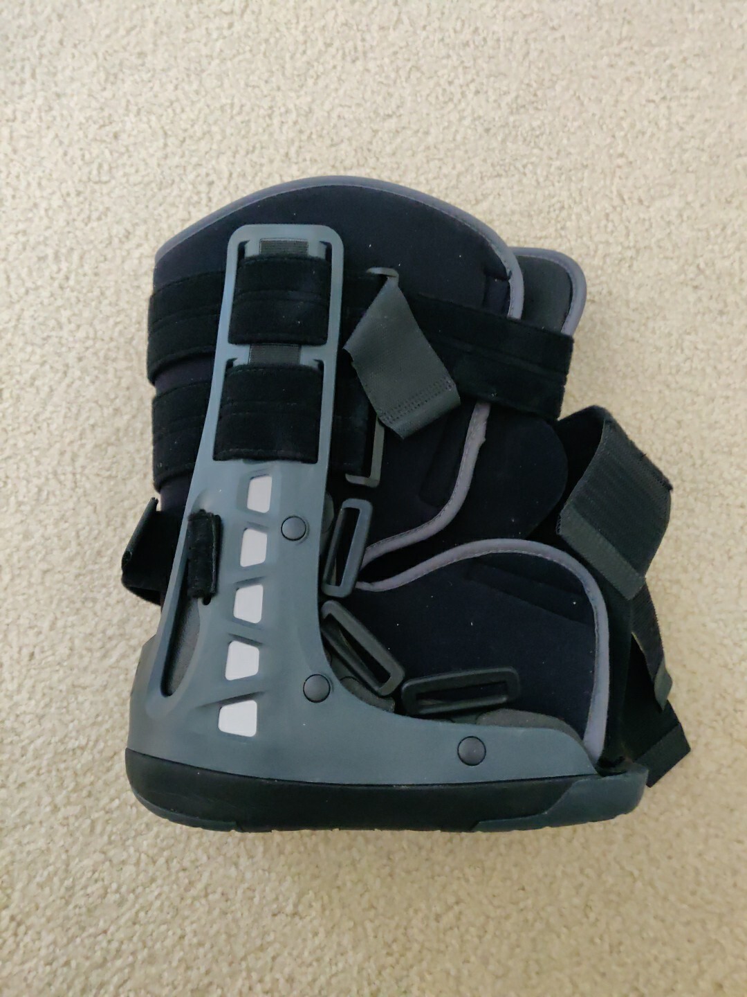 Orthopedic Recovery Boot Black Extra Small Maxtrax Surgical Recovery Stability