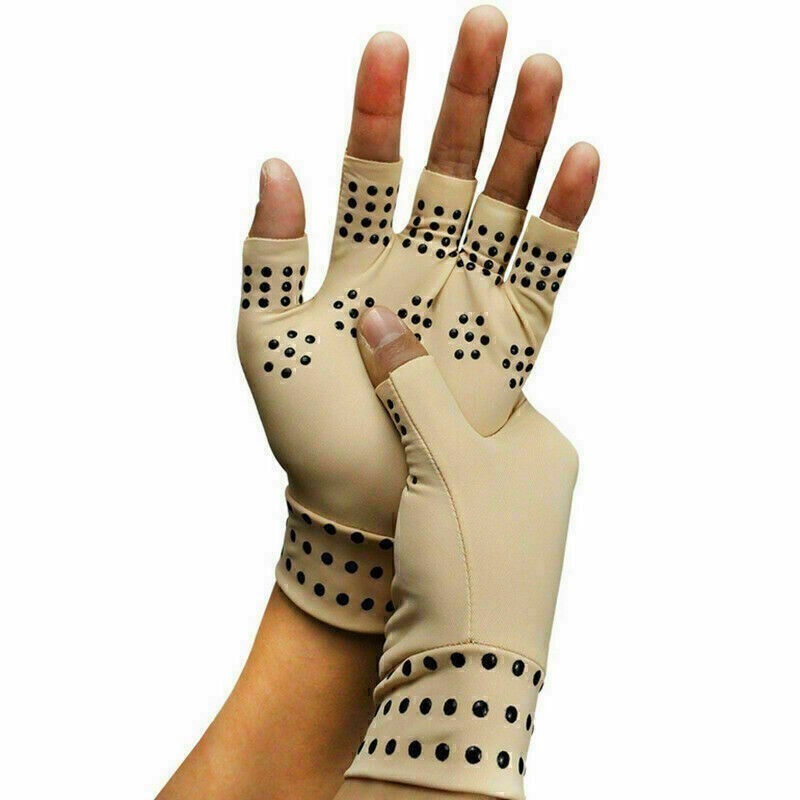 Magnetic Anti Arthritis Gloves Hand Support Pain Relief Arthritis Compression