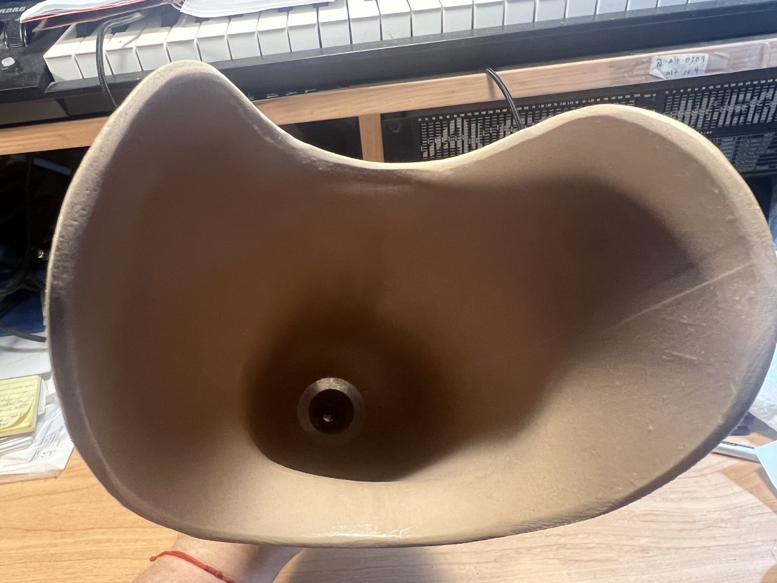 Prosthetic Socket with components. Right leg. Below Knee (BK). USED